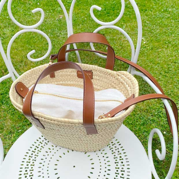 beach straw basket maud fourier paris