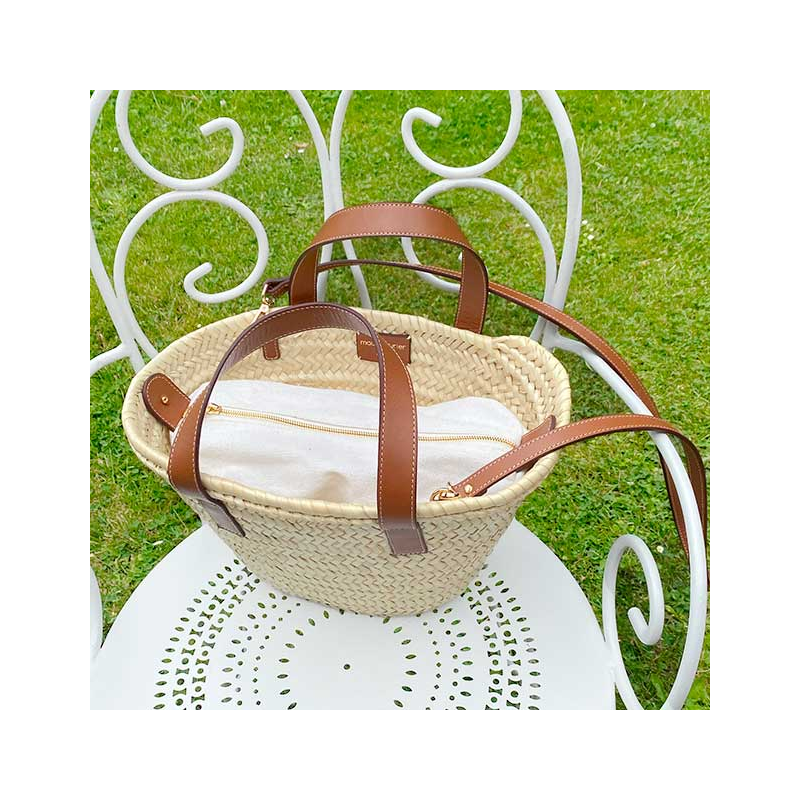 beach straw basket maud fourier paris
