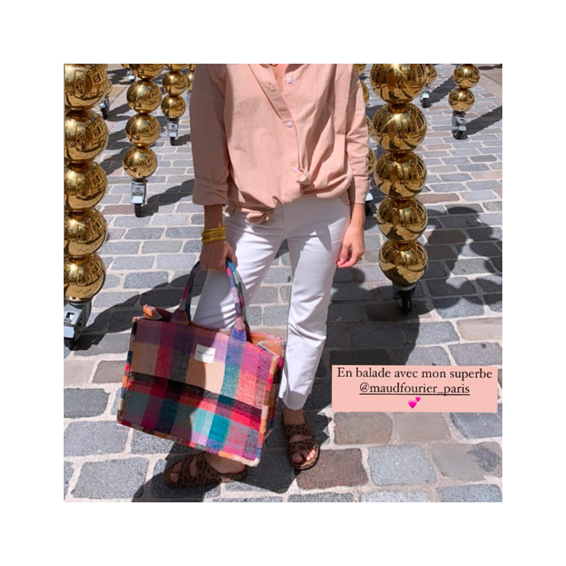 Sac upcyclé fabriqué à Paris