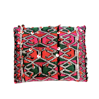 sac pochette Kilim multicolore maud fourier