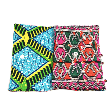 sac pochette Kilim multicolore maud fourier