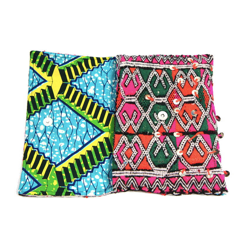 sac pochette Kilim multicolore maud fourier