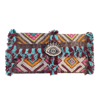 vintage Kilim clutch bag maud fourier