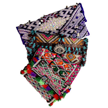 pochettes kilim berberes recycle maud fourier