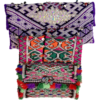 pochette Kilim multicolore maud fourier