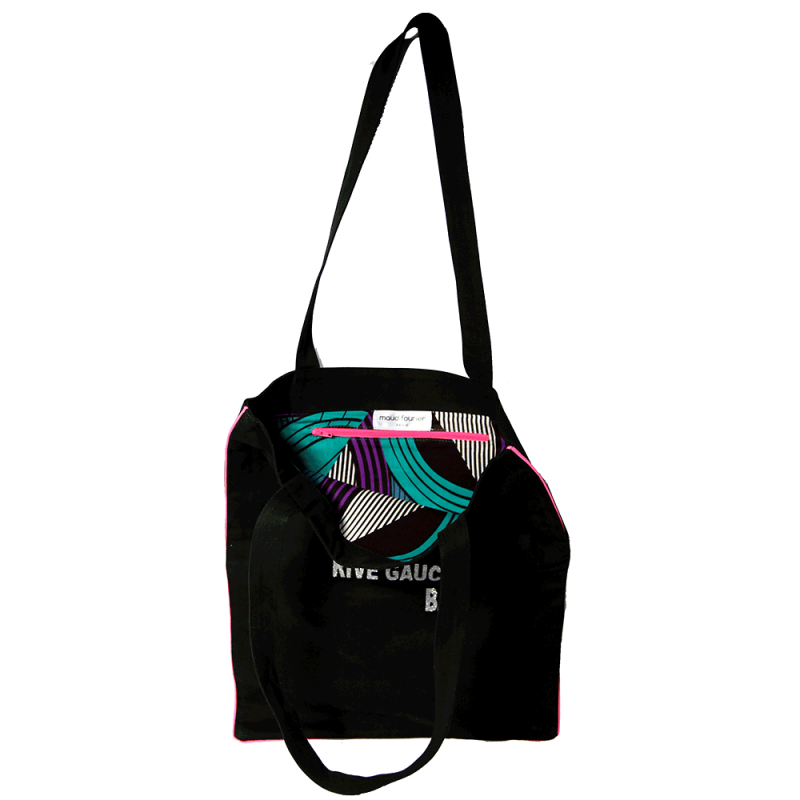 customizable tote bag with badges maud fourier