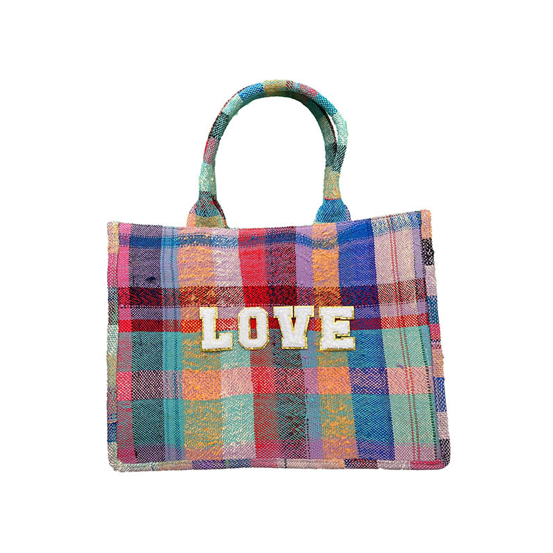 love recycled shopping bag by maud fourier