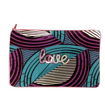 Customisable make up bag by Maud Fourier