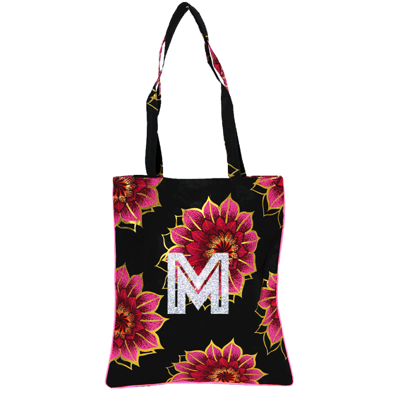 monogram personalized cotton tote bag maud fourier