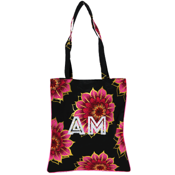 monogram personalized cotton tote bag maud fourier