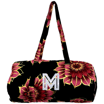 Sac Polochon en coton personnalisable monogram maud fourier