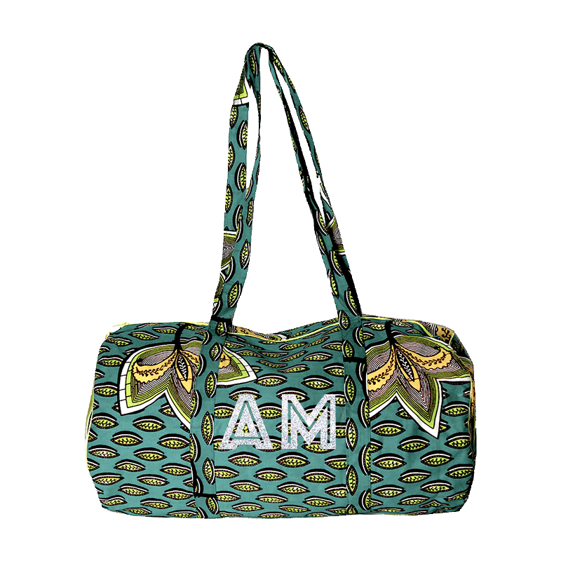 Sac Polochon coton personnalisable monogram maud fourier