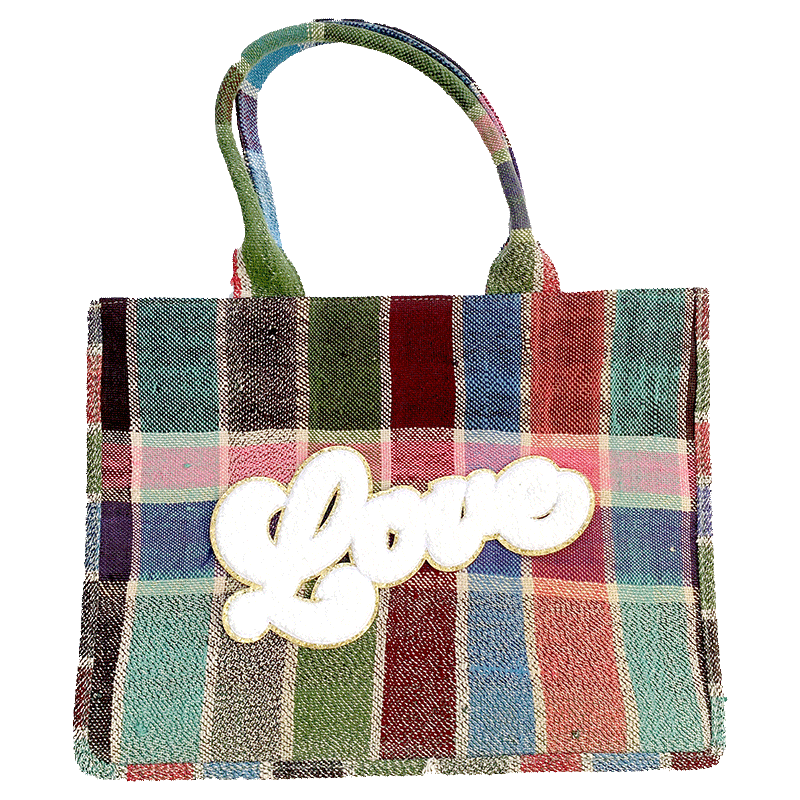 love recycled shopping bag by maud fourier