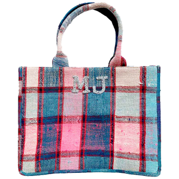 monogram customizable shopping bag by maud fourier