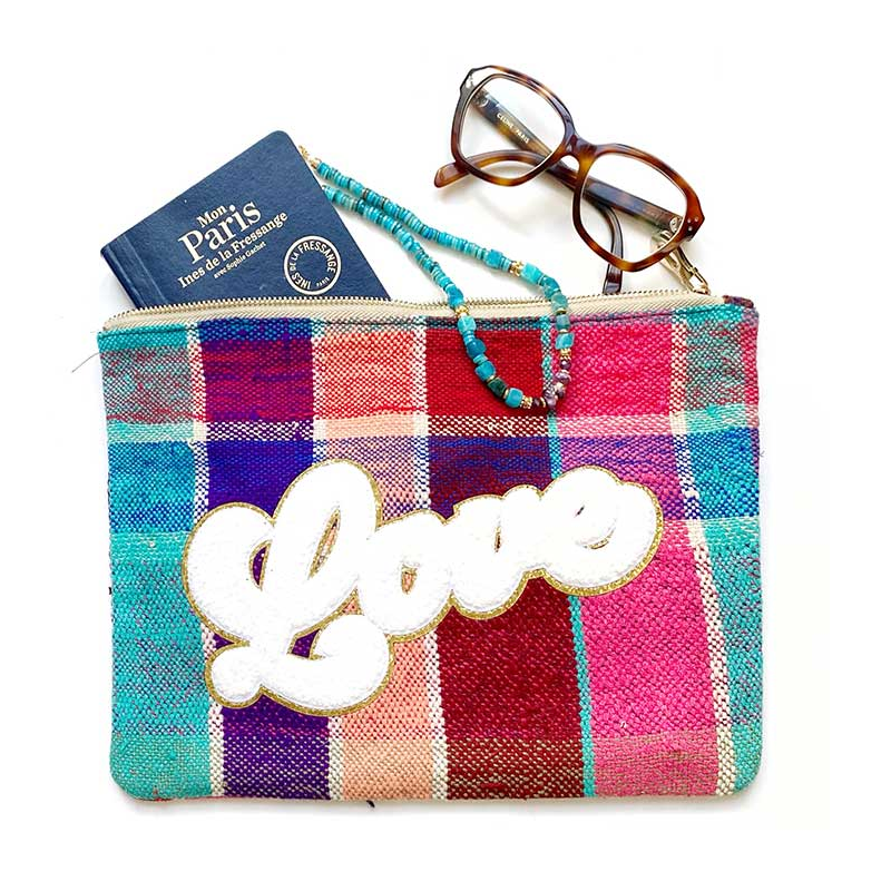 trousse love maquillage multicolore maud fourier