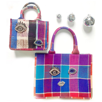 multicoloured Jewels Loulou Tote bag maud fourier
