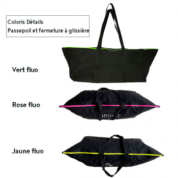 coloris des détails des sac de yoga