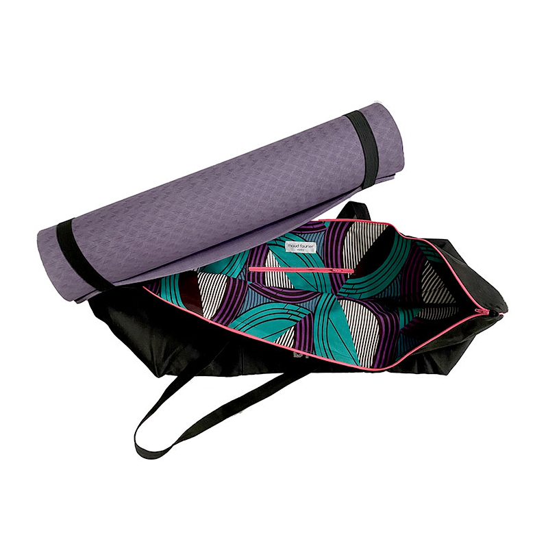 sac tapis de yoga coton qui contient un tapis de yoga