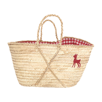 panier Ines de la Fressange osier x maud fourier