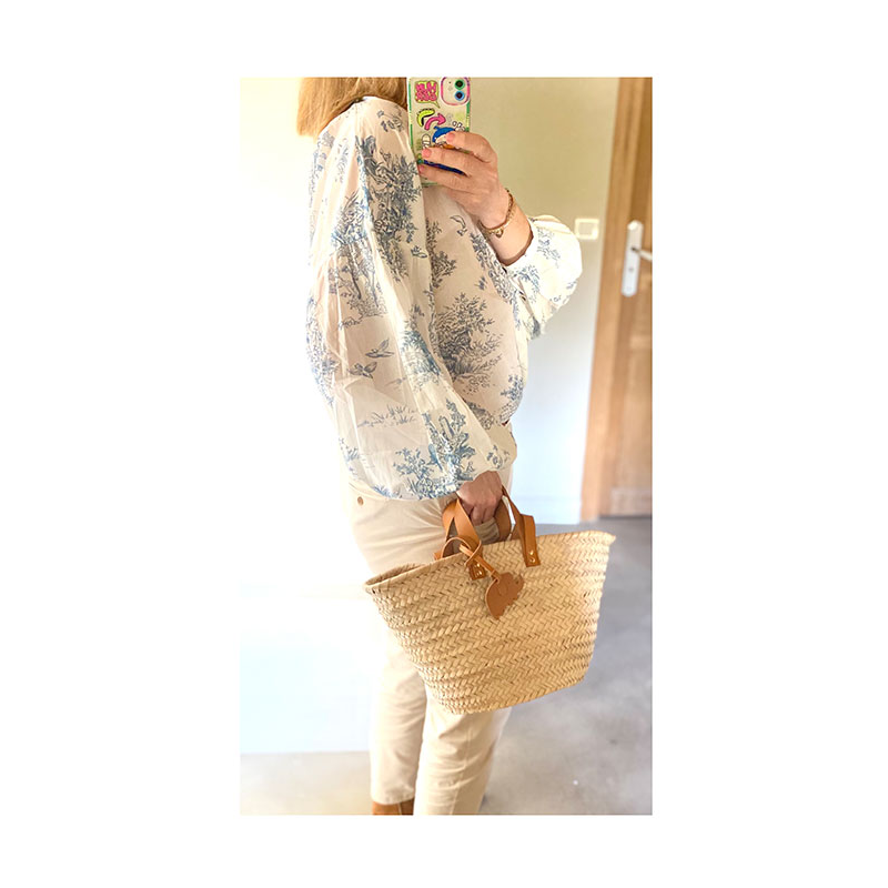 customized straw beach basket maud fourier