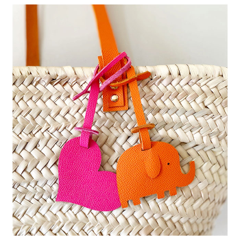 Louise basket chic orange leather maud fourier
