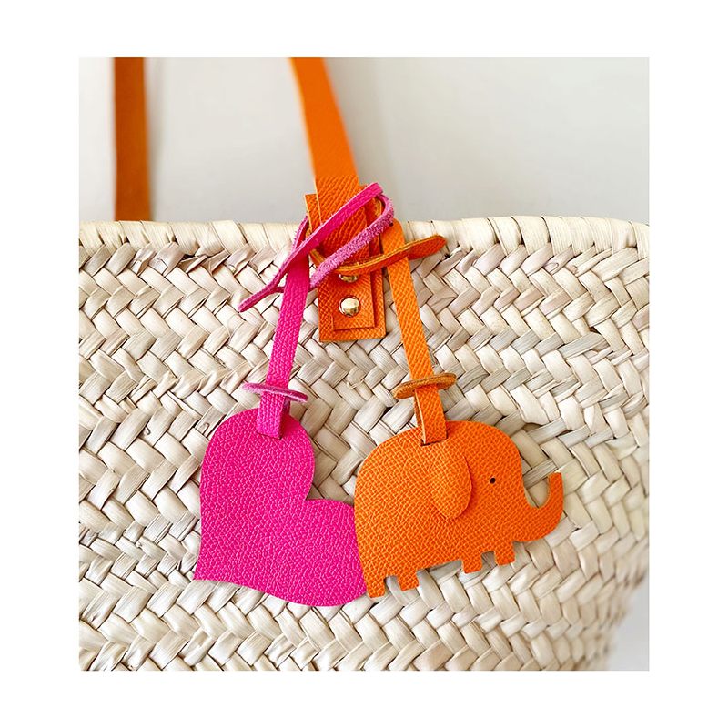 Louise basket chic orange leather maud fourier