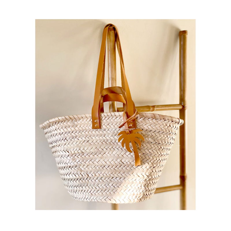 customized straw beach basket maud fourier