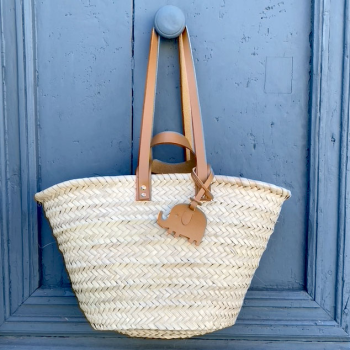 customized straw beach basket maud fourier