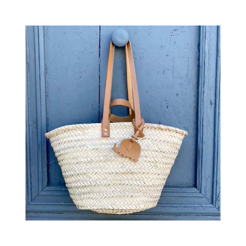 customized straw beach basket maud fourier