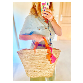 straw basket palm tree lucky charm maud fourier