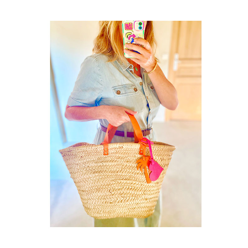 straw basket palm tree lucky charm maud fourier