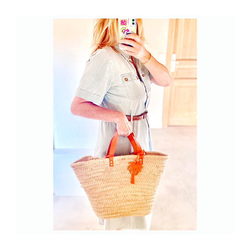 straw basket palm tree lucky charm maud fourier
