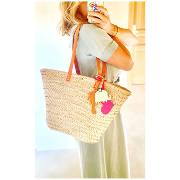 straw basket palm tree lucky charm maud fourier