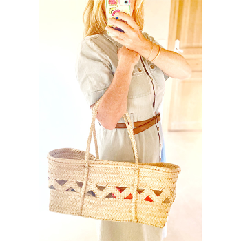 maxi basket collaboration with Ines de la Fressange Paris