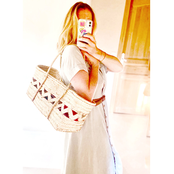 panier osier ines de la fressange et maud fourier paris