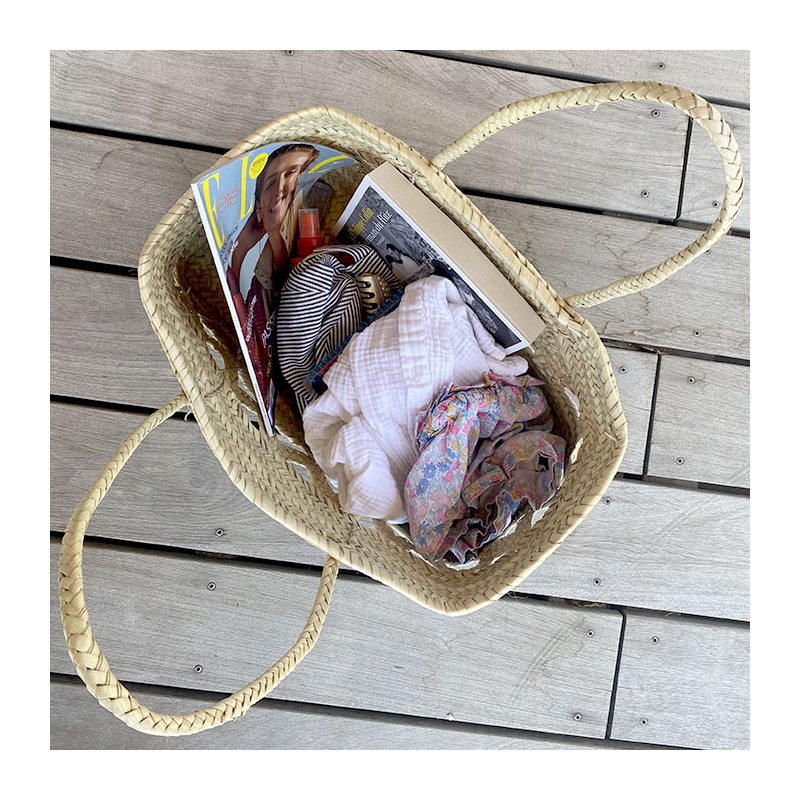 maxi basket collaboration with Ines de la Fressange Paris