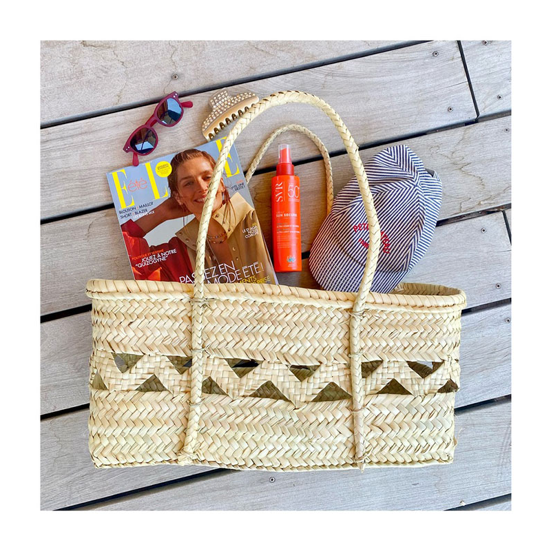 maxi basket collaboration with Ines de la Fressange Paris