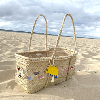 maxi basket collaboration with Ines de la Fressange Paris