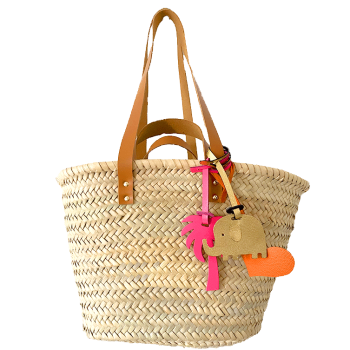 customized straw beach basket maud fourier