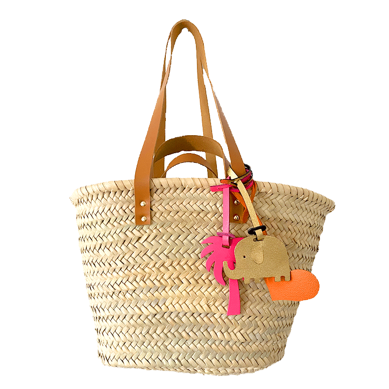 customized straw beach basket maud fourier