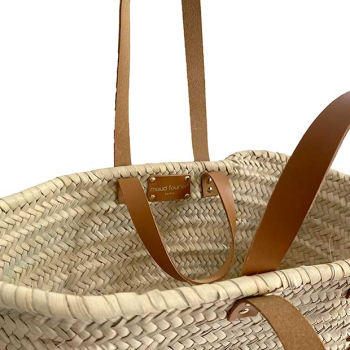 customized straw beach basket maud fourier