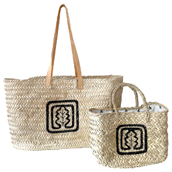 Ines de la Fressange Oak Leaf Basket Maud Fourier Paris