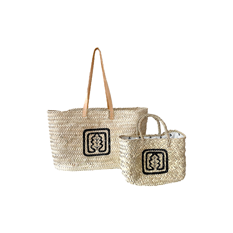 Ines de la Fressange Oak Leaf Basket Maud Fourier Paris
