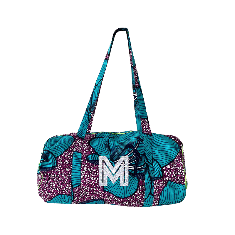 Sac Polochon coton personnalisable monogram maud fourier