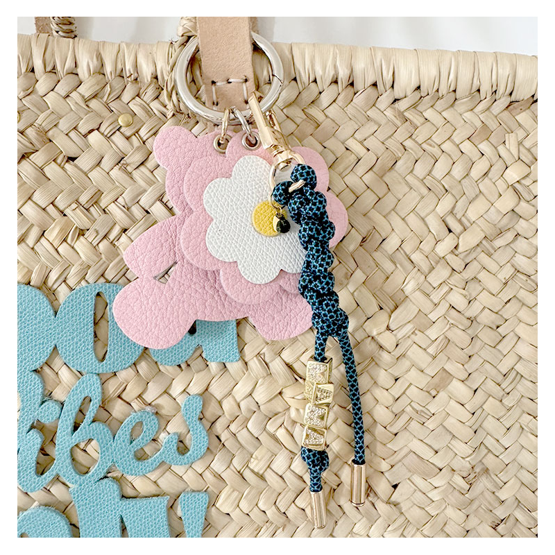 Braided Mama Bag charm blue maud fourier