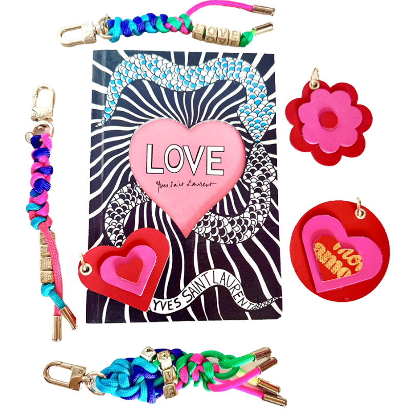 Braided Bag charms maud fourier