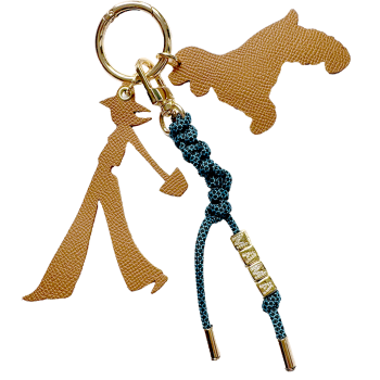 Braided Mama Bag charm blue maud fourier