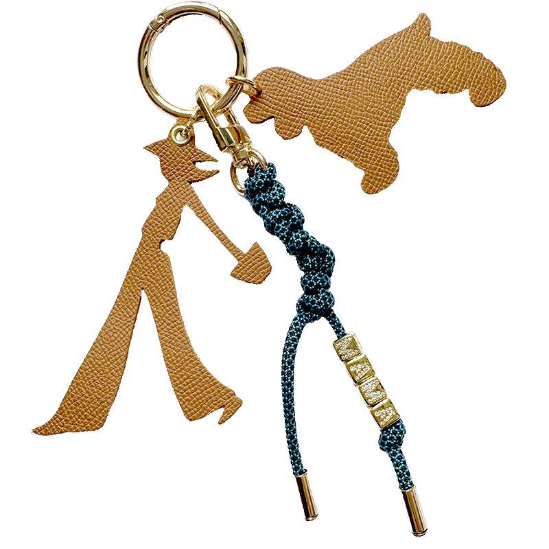 Braided Mama Bag charm blue maud fourier