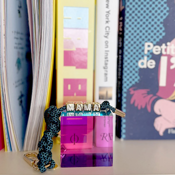 Braided Bag charm blue maud fourier