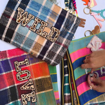 trousse tissu recycle multicolore maud fourier